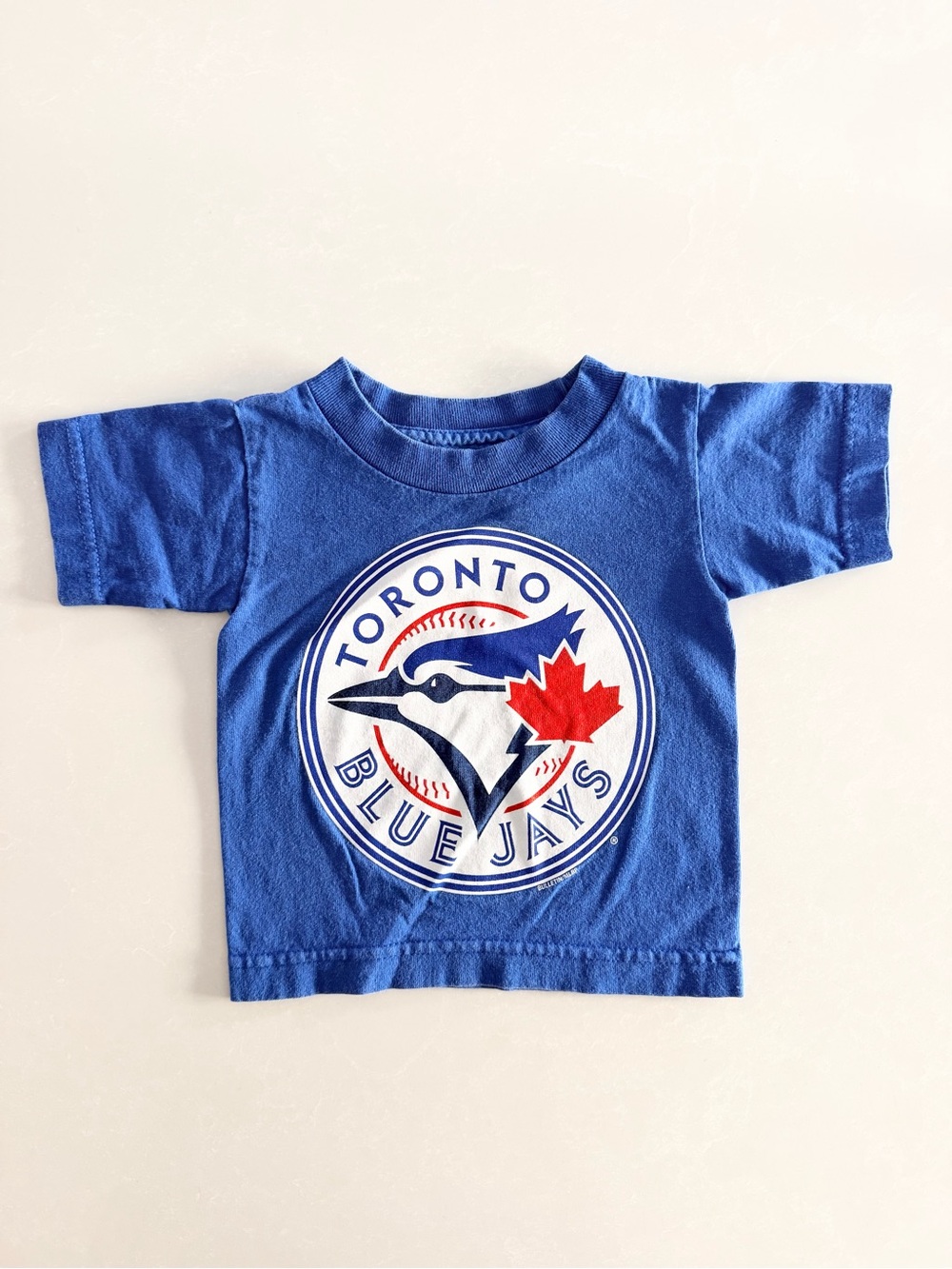 Vintage Style Toronto Blue Jays Baby Tee • Size 12M